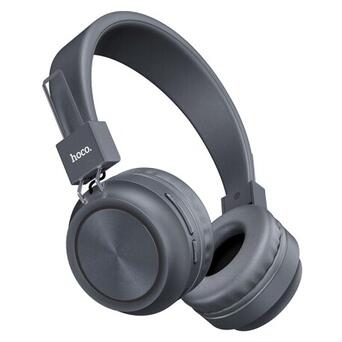 Навушники Hoco W25 Bluetooth 5.0 Gray (6931474710086) фото №1