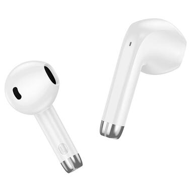 Навушники Hoco EQ1 Music guide Bluetooth 5.3 White (6931474798503) фото №1