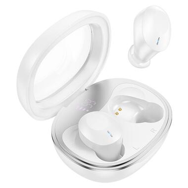 Бездротові навушники Hoco EQ3 Smart Bluetooth 5.3 Milky White (6931474798572) фото №2