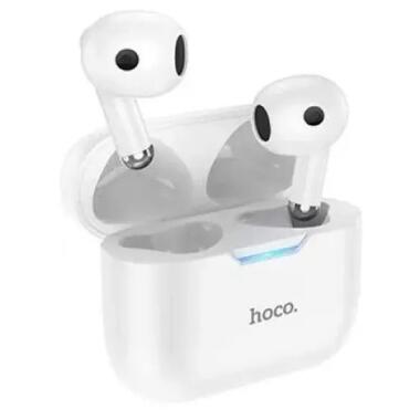 Бездротові навушники Hoco EW34 Full true wireless Bluetooth 5.3 White (6931474791030) фото №2
