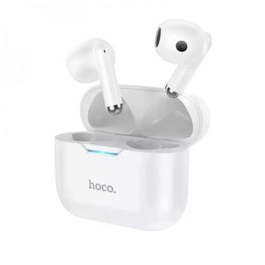 Бездротові навушники Hoco EW34 Full true wireless Bluetooth 5.3 White (6931474791030) фото №1
