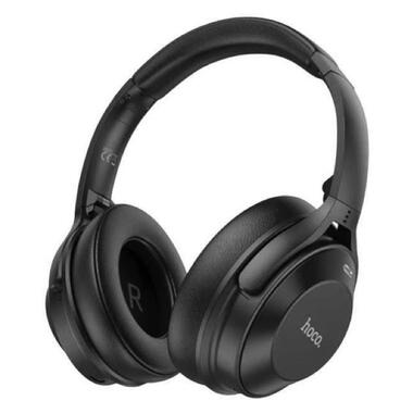 Бездротові навушники Hoco W37 Sound Active Noise Reduction Bluetooth / AUX 3,5 мм Black (6931474790415) фото №1