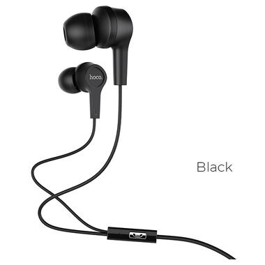 Дротові навушники Hoco M50 Daintiness universal Black (6957531091943) фото №2