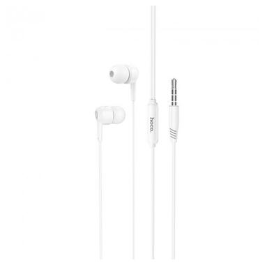 Навушники HOCO celestial universal earphones with microphone M99 білі фото №2