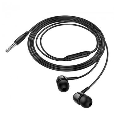 Навушники HOCO celestial universal earphones with microphone M99 чорні фото №4