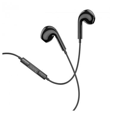Навушники Hoco crystal earphones with Mic M1 Max чорні фото №4