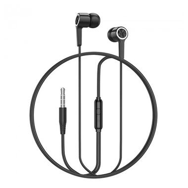 Навушники Hoco Gamble universal earphones with mic M104 чорні фото №2