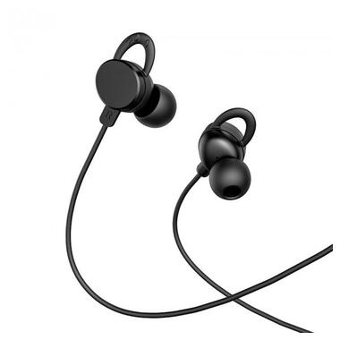 Навушники HOCO Rhyme universal earphones with microphone M103 чорні фото №2