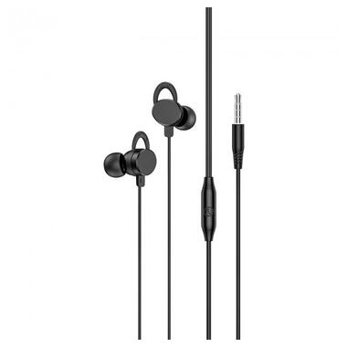 Навушники HOCO Rhyme universal earphones with microphone M103 чорні фото №1