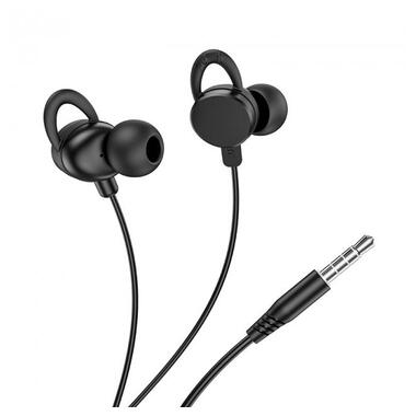 Навушники HOCO Rhyme universal earphones with microphone M103 чорні фото №3