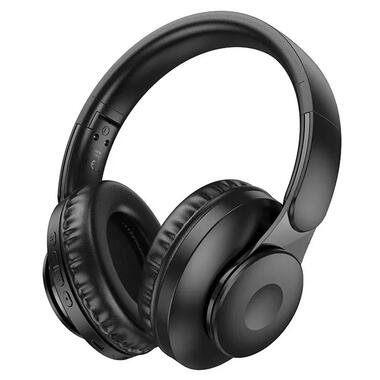Накладні бездротові навушники Hoco W45 Enjoy Black фото №1