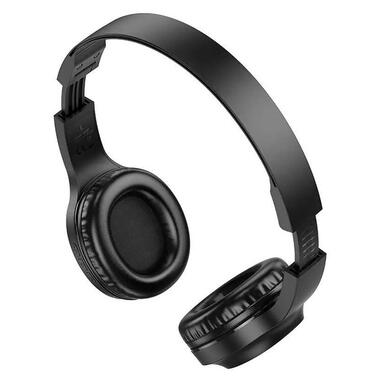 Bluetooth-гарнітура Hoco W46 Black (W46BK) фото №2