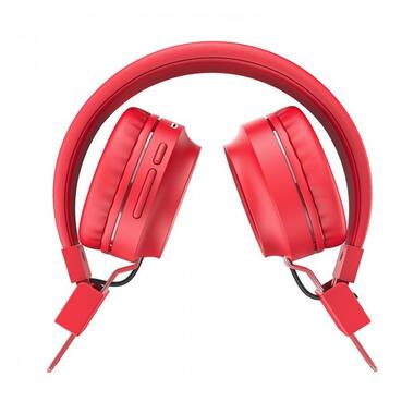 Бездротові Bluetooth навушники HOCO W25 Promise, Червоний (50107) фото №2