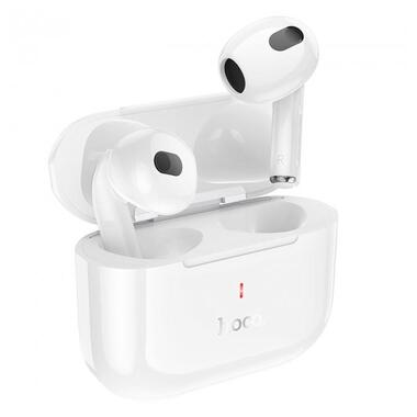Навушники бездротові Bluetooth Hoco EW58 в кейсі, білі фото №2