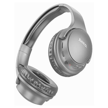 Навушники Hoco W40 Mighty Bluetooth 5.3 Gray (6931474784957) фото №2