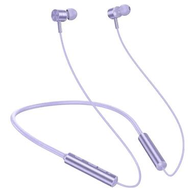 Bluetooth Навушники Hoco ES69 Platium neck-mounted Purple фото №1