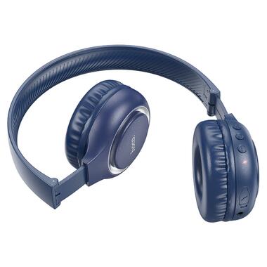 Навушники Hoco W41 Cham Bluetooth 5.3 Blue (6931474789273) фото №2