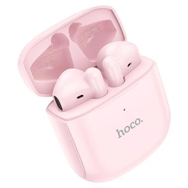 Бездротові навушники TWS Hoco EW19 Plus Pink фото №2