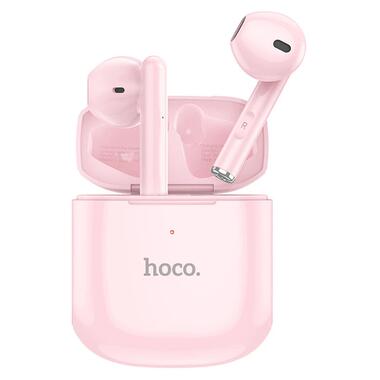 Бездротові навушники TWS Hoco EW19 Plus Pink фото №1