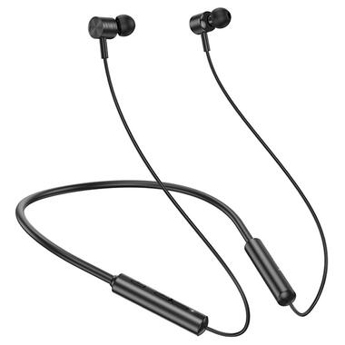 Bluetooth Навушники Hoco ES69 Platium neck-mounted Black фото №1