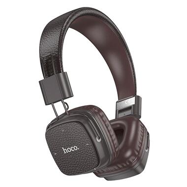 Наушники HOCO Earl BT headphones W56 коричневые фото №3