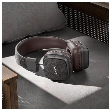 Наушники HOCO Earl BT headphones W56 черные фото №4