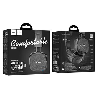 Наушники HOCO Earl BT headphones W56 черные фото №6