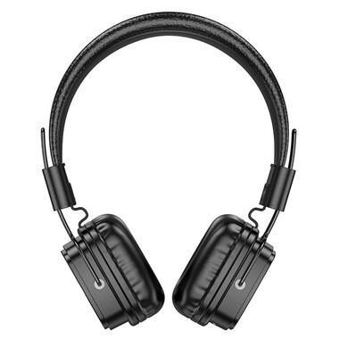 Наушники HOCO Earl BT headphones W56 черные фото №3