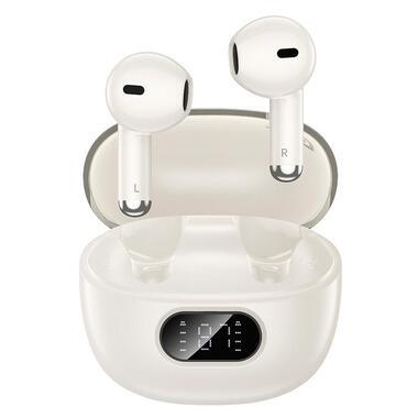 Наушники HOCO Field ANC + ENC noise Cancelling true wireless BT headset EQ18 белые фото №3
