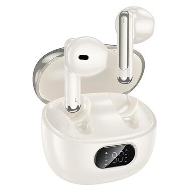Наушники HOCO Field ANC + ENC noise Cancelling true wireless BT headset EQ18 белые фото №1