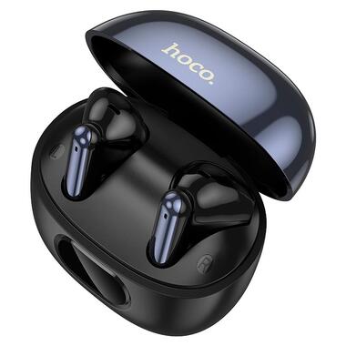 Наушники HOCO Field ANC + ENC noise Cancelling true wireless BT headset EQ18 черные фото №2