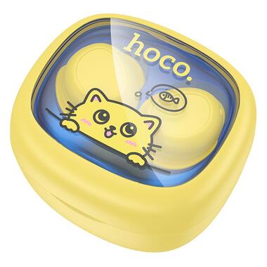 Наушники HOCO Friendly true wireless children BT headset EW111 желтые фото №2