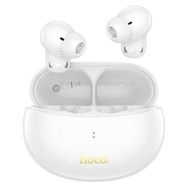 Наушники HOCO Praise true wireless ANC noise cancelling BT headset EQ17 белые фото №1