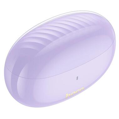 Наушники HOCO Praise true wireless ANC noise cancelling BT headset EQ17 фиолетовые фото №2