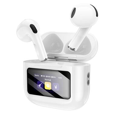 Наушники HOCO Randy true wireless BT headset with touch screen EW73 белые фото №1