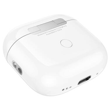 Наушники HOCO Randy true wireless BT headset with touch screen EW73 белые фото №5