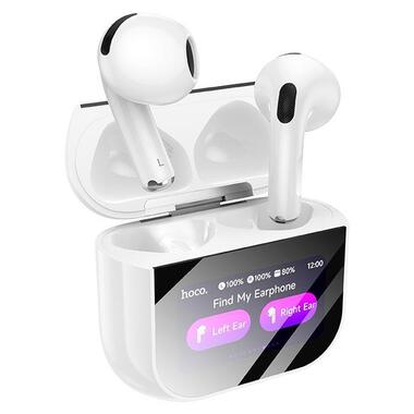 Наушники HOCO Sparkle true wireless touch screen BT headset EW82 белые фото №1