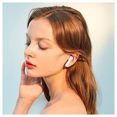Наушники HOCO Thought true wireless BT headset EQ2 Plus белые фото №3