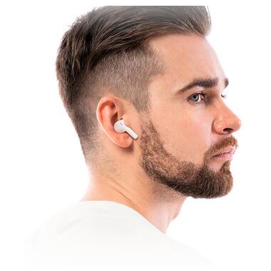 Наушники HOCO Rayo true wireless BT headset EW54 White фото №3