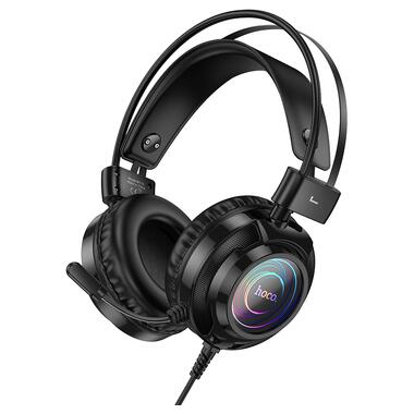 Наушники игровые HOCO W110 Resource gaming headphones Black (6942007634281) фото №1