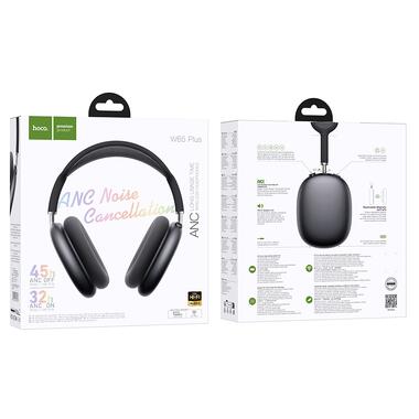 Беспроводные накладные наушники HOCO W65 Plus Happy ANC BT headphones Deep Space Gray (6942007650397) фото №2