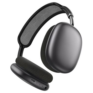 Беспроводные накладные наушники HOCO W65 Plus Happy ANC BT headphones Deep Space Gray (6942007650397) фото №3