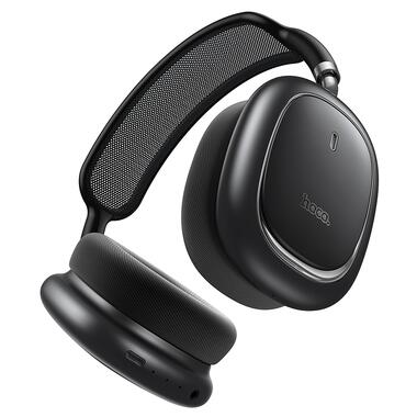 Беспроводные накладные наушники HOCO W68 Calma ANC noise-canceling BT headphones(App) Metal Gray (6942007674003) фото №3