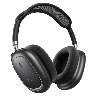 Беспроводные накладные наушники HOCO W68 Calma ANC noise-canceling BT headphones(App) Metal Gray (6942007674003) фото №1