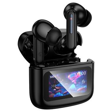 Беспроводные наушники TWS HOCO EQ14 touch screen Black (6942007644105) фото №1