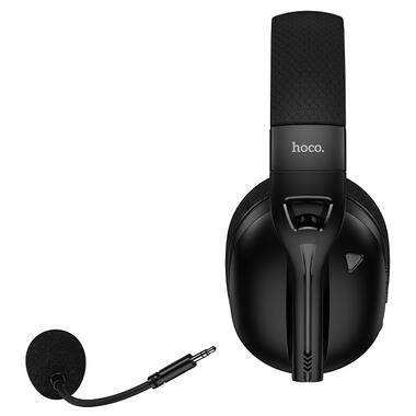 Наушники игровые HOCO W114 Magic four-mode gaming headphones Black (6942007671439) фото №4
