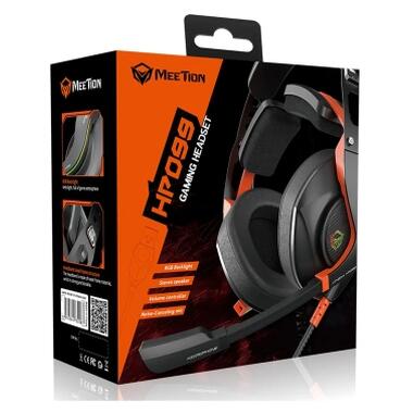 Наушники Meetion HP099 Black/Orange (MT-HP099-A) фото №2