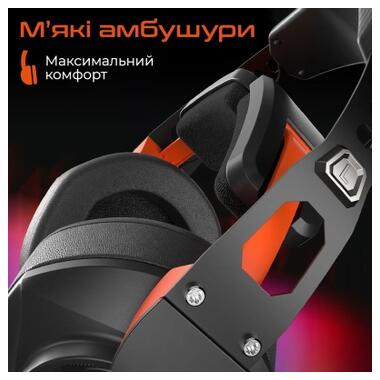 Наушники Meetion HP099 Black/Orange (MT-HP099-A) фото №6
