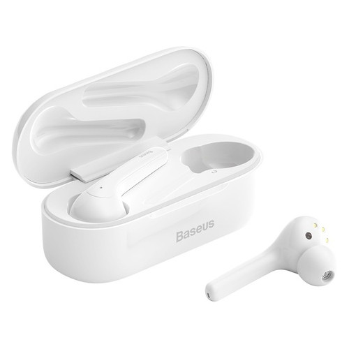 Наушники Bluetooth Baseus Encok True Wireless Earphones W07 White (11908) фото №1