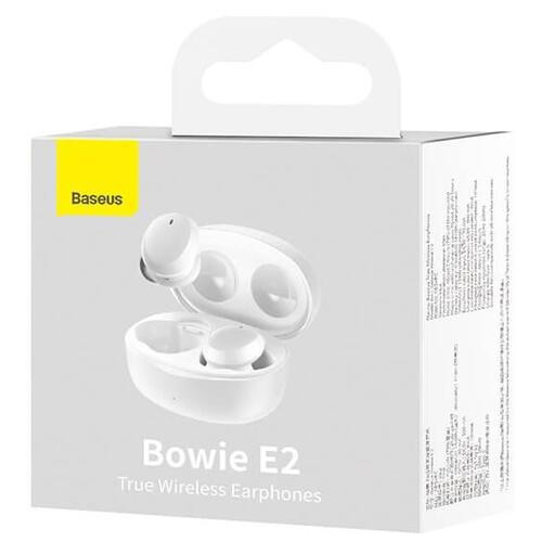 Бездротові навушники Baseus Bowie E2 TWS Білі (NGTW090002) фото №7